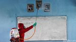 Siswa Belajar Jarak Jauh, SMKN 1 Jakarta Disemprot Disinfektan