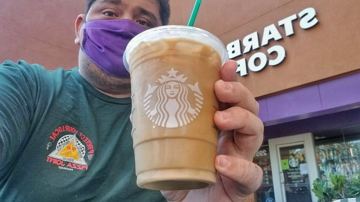 starbucks tanpa masker