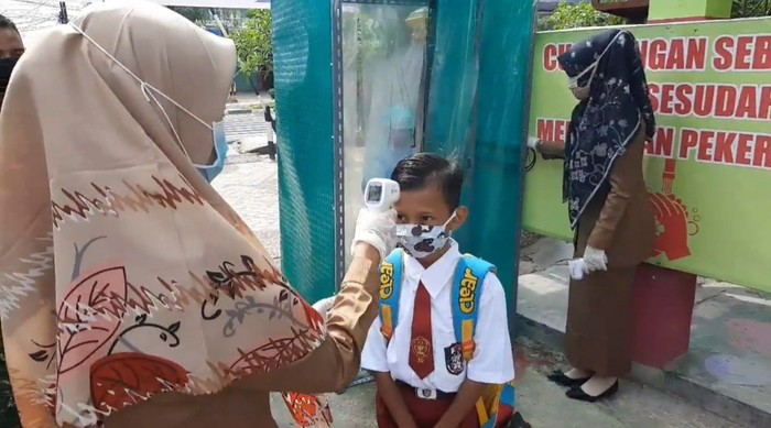 Suasana sekolah di Jambi (Ferdi-detikcom)