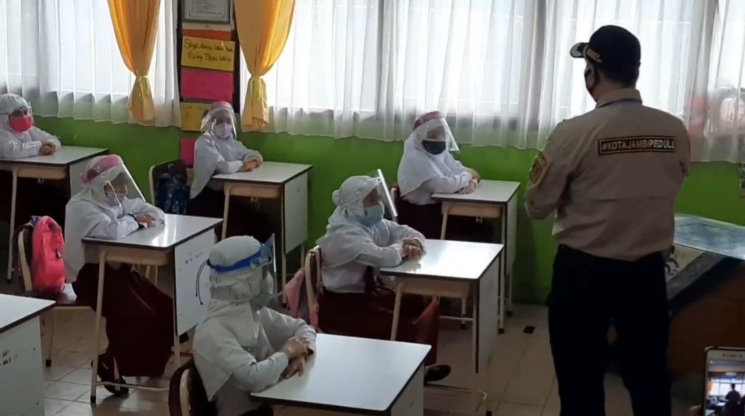 Suasana sekolah di Jambi (Ferdi-detikcom)