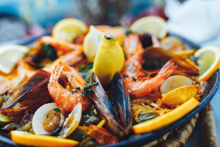 Tempat kulineran seafood di pasar modern