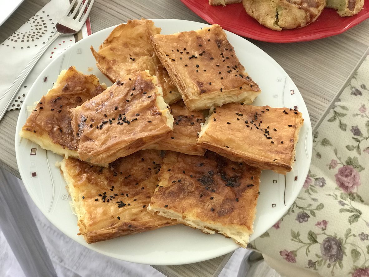 Turkish bagels or simits or gevreks or koulouri