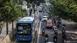 Aksi Pemotor Terobos Flyover Daan Mogot