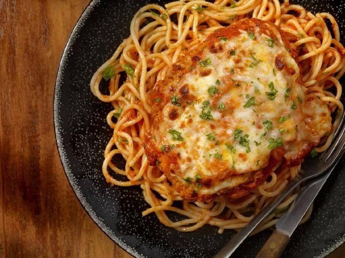 baked spaghetti with Fiesta
