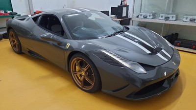 Ini Ferrari Selundupan dari Singapura yang Dilelang Rp 6,4 M