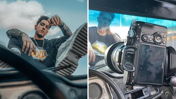 Ia sudah mulai tertarik dengan seni fotografi kreatif semacam ini pada 4 tahun yang lalu. Foto: Instagram/omahi_