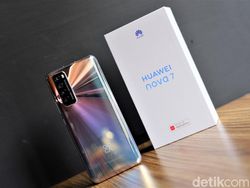 Unboxing Huawei Nova 7, Ponsel Rp 6,899 Juta Perpenampilan Menawan