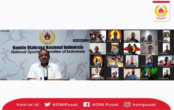 Ketum KONI Pusat Marciano Norman Ketum KONI Pusat Marciano Norman