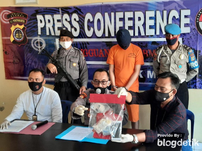 Mahasiswa nyambi muncikari diciduk di Sleman, Selasa (14/7/2020).
