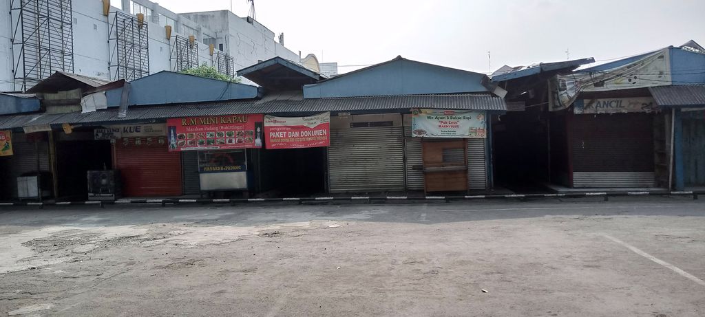 Pasar Cempaka Putih Ditutup