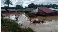 Bupati Indah menyebut wilayahnya sudah mulai dilanda hujan sejak Mei lalu, dan cukup lebat pada malam tadi. (dok. Istimewa).