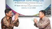 Dana tersebut  akan disalurkan Bank BTN  dalam bentuk KPR Subsidi baik dengan skema Fasilitas Likuiditas Pembiayaan Perumahan atau FLPP maupun Subsidi Selisih Bunga (SSB) untuk mendukung Program Sejuta Rumah yang dicanangkan Pemerintah. Foto: dok. SMF