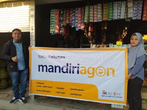 Selama Pandemi COVID-19, Transaksi di Mandiri Agen Naik Signifikan