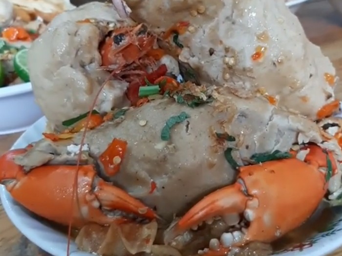 Selain Bakso Lobster Kini Viral Bakso Kepiting Di Bogor