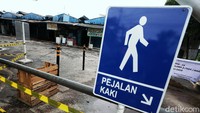 Sebanyak 41 pedagang di Pasar Cempaka Putih, Jakarta Pusat, terkonfirmasi positif Corona.