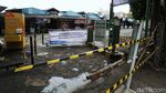 Ditutup Gegara Corona, Pasar Cempaka Putih Sunyi Sepi