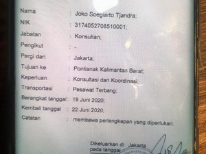 Gempar Kabar Djoko Tjandra yang Tak Ada Habisnya