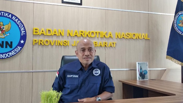Kepala BNN Jabar Brigjen Sufyan Syarif
