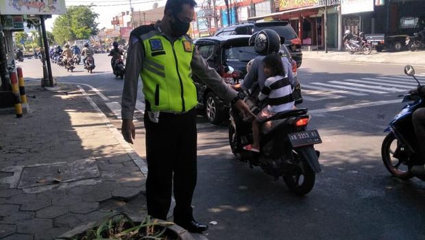 Seorang warga Depok, Sleman, meninggal saat bersepeda di Jalan Menteri Supeno, Kota Yogyakarta, Rabu (15/7/2020).