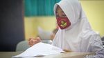 Suasana Tes Mutasi Siswa Sekolah Dasar di Jakarta
