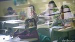 Suasana Tes Mutasi Siswa Sekolah Dasar di Jakarta