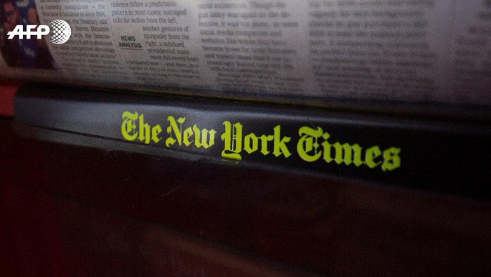 The New York TImes (AFP Photo)