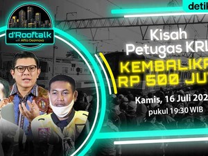 dRooftalk: Kisah Petugas KRL Kembalikan Rp 500 Juta