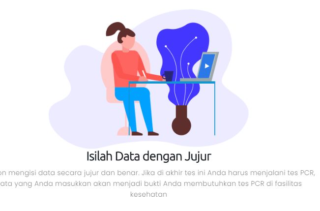 Uji tes pribadi di CLM.