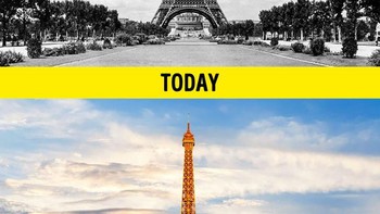 Menara Eiffel di Paris, Prancis. Foto: Brightside