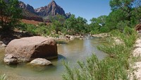 Yang menarik, suku Indian Navajo tak tinggal dalam sebuah desa. Mereka lebih sering berkumpul dalam kelompok kecil di dekat sumber air. Mereka juga kerap hidup menyebar di tanah mereka (Zion National Park/Facebook)