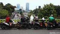 Sebelumnya, massa PA 212 menggelar aksi menolak RUU HIP.