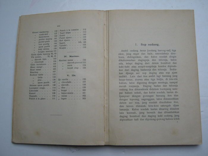 buku masak tertua di Indonesia