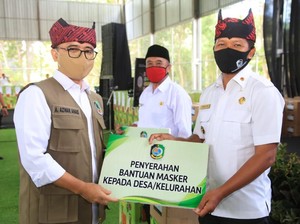 Kawal Protokol Kesehatan, Banyuwangi Bagikan 217 Ribu Masker