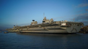 Tensi antara China dengan Inggris pun kemungkinan semakin tinggi lantaran Inggris telah memutuskan untuk melarang perangkat Huawei di jaringan 5G, IFoto: Getty Images/Matt Cardy