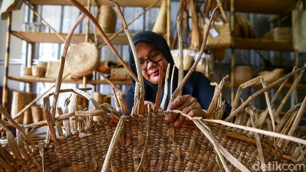 Keren! Gegara Wanita Ini, Eceng Gondok Melanglang Buana ke AS