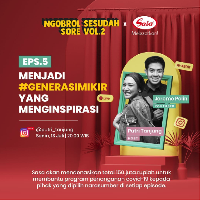 Ngobrol Sesudah Sore-Jerome Polin
