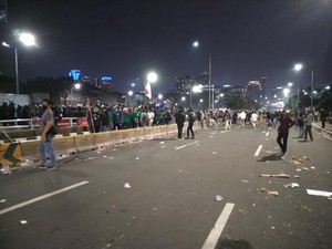 Demo di DPR Ricuh, 20 Orang Perusuh Diamankan Polda Metro