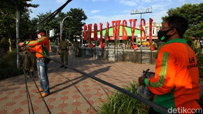 Sempat Ramai Warga, Taman Jayawijaya di Solo Ditutup