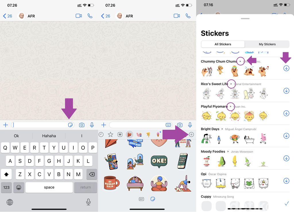  Stiker  Animasi  WhatsApp  Sudah Tersedia Begini Cara Kirimnya
