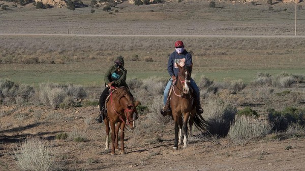 Navajo Nation terbagi di negara bagian Arizona, Utah dan New Mexico di Amerika Serikat. Penghuninya adalah para suku Indian Navajo yang disebut warga asli Amerika (Getty Images) Navajo Nation terbagi di negara bagian Arizona, Utah dan New Mexico di Amerika Serikat. Penghuninya adalah para suku Indian Navajo yang disebut warga asli Amerika (Getty Images)
