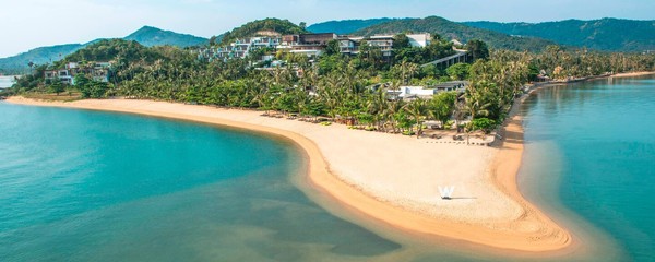 Peringkat ke tujuh ada Koh Samui, Thailand. Koh Samui bisa jadi pilihan bagi traveler yang merindukan suasana lengang karena di sini belum sepadat kawasan Phuket. Menikmati pantai berpasir putih yang indah dan masih sepi jadi kenikmatan tersendiri bagi traveler. Istimewa/dok.marriott.com  Peringkat ke tujuh ada Koh Samui, Thailand. Koh Samui bisa jadi pilihan bagi traveler yang merindukan suasana lengang karena di sini belum sepadat kawasan Phuket. Menikmati pantai berpasir putih yang indah dan masih sepi jadi kenikmatan tersendiri bagi traveler. Istimewa/dok.marriott.com Â