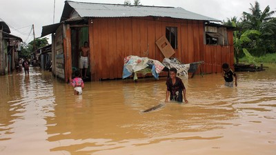 Banjir Juga Rendam Kota Sorong