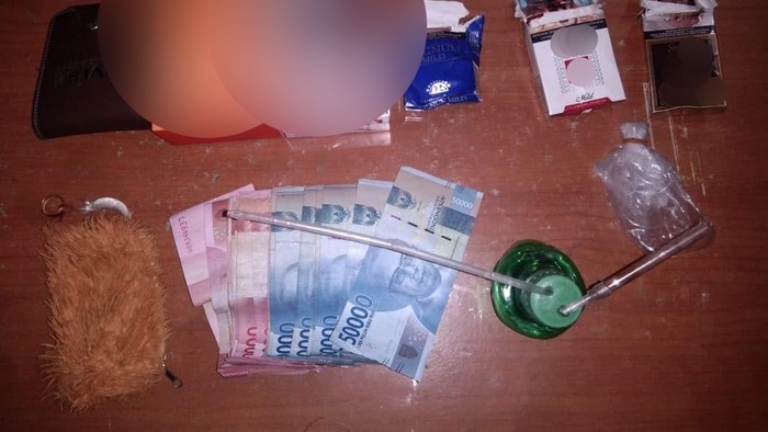 Barang bukti sekeluarga penjual narkoba (dok. Istimewa)