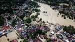 Foto Udara Dahsyatnya Banjir Bandang yang Terjang Luwu Utara