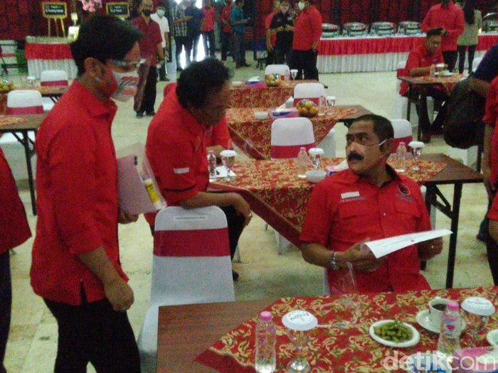 Gibran Rakabuming Raka di kantor DPD PDIP Jateng, Semarang, Jumat (17/7/2020).
