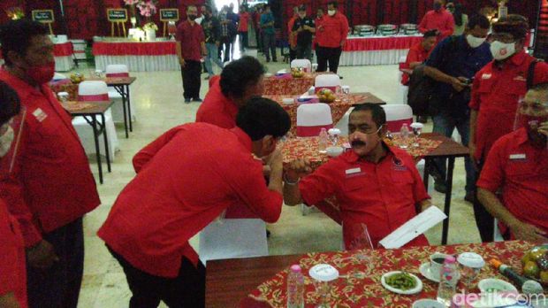 Gibran Rakabuming Raka di kantor DPD PDIP Jateng, Semarang, Jumat (17/7/2020).