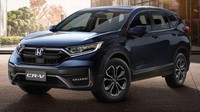 Perubahan di bagian eksteriornya memang tergolong minor. Bumper depan telah didesain ulang dengan menampilkan material plastik hitam yang lebih besar dan kumis krom bergelombang. Honda juga mengganti grille krom dengan grille berkelir hitam. Foto: Dok. Honda