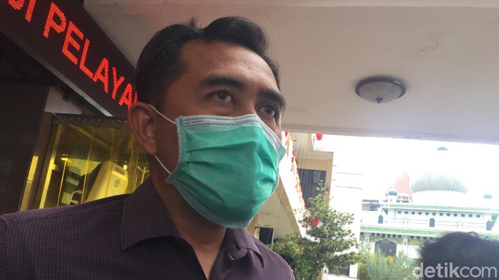 Kasat Reskrim Polres Metro Jakarta Selatan AKBP Irwan Santoso (Tiara Aliya Azzahra/detikcom)