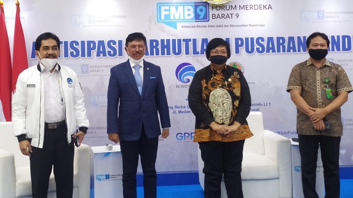 Kominfo Luncurkan Desk Terkait Karhutla