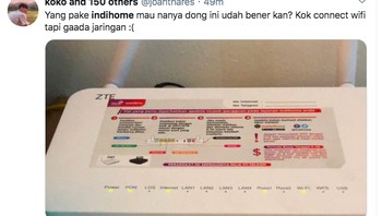 Netizen ini merasa sudah memasang perangkat dengan benar tapi tidak mau terkoneksi. Foto: istimewa